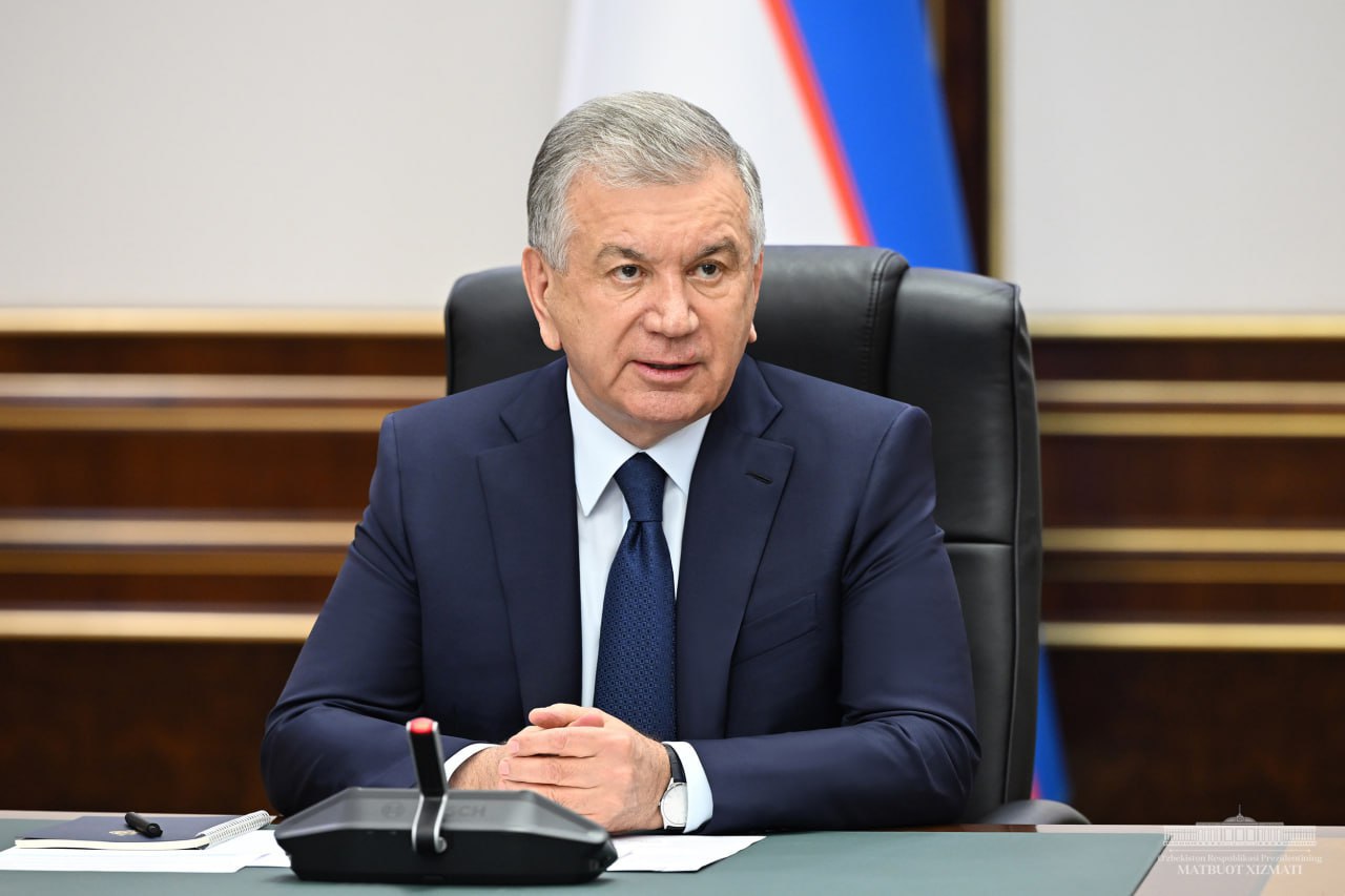 Präsident Usbekistan Shavkat Mirziyoyev 3