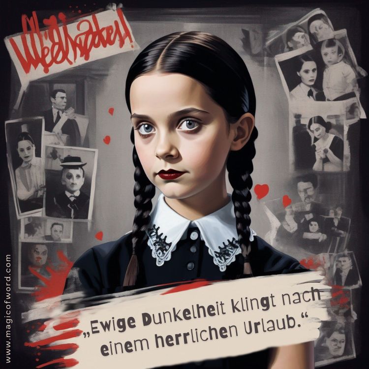 Serienzitat von Wednesday